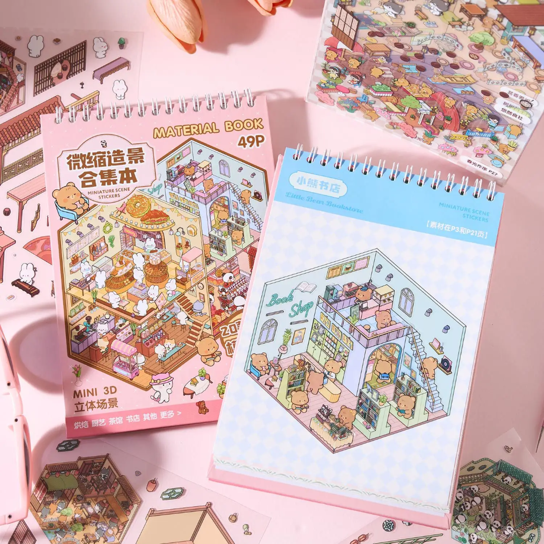 Landscape Sticker Book