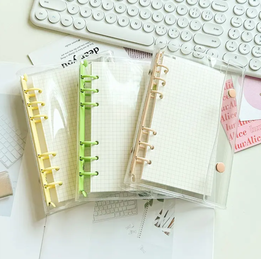 Transparent Binder Journal