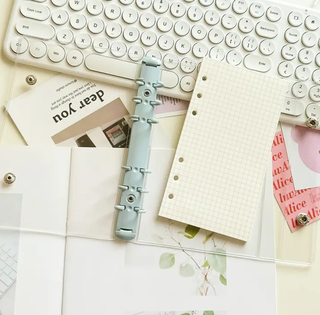 Transparent Binder Journal