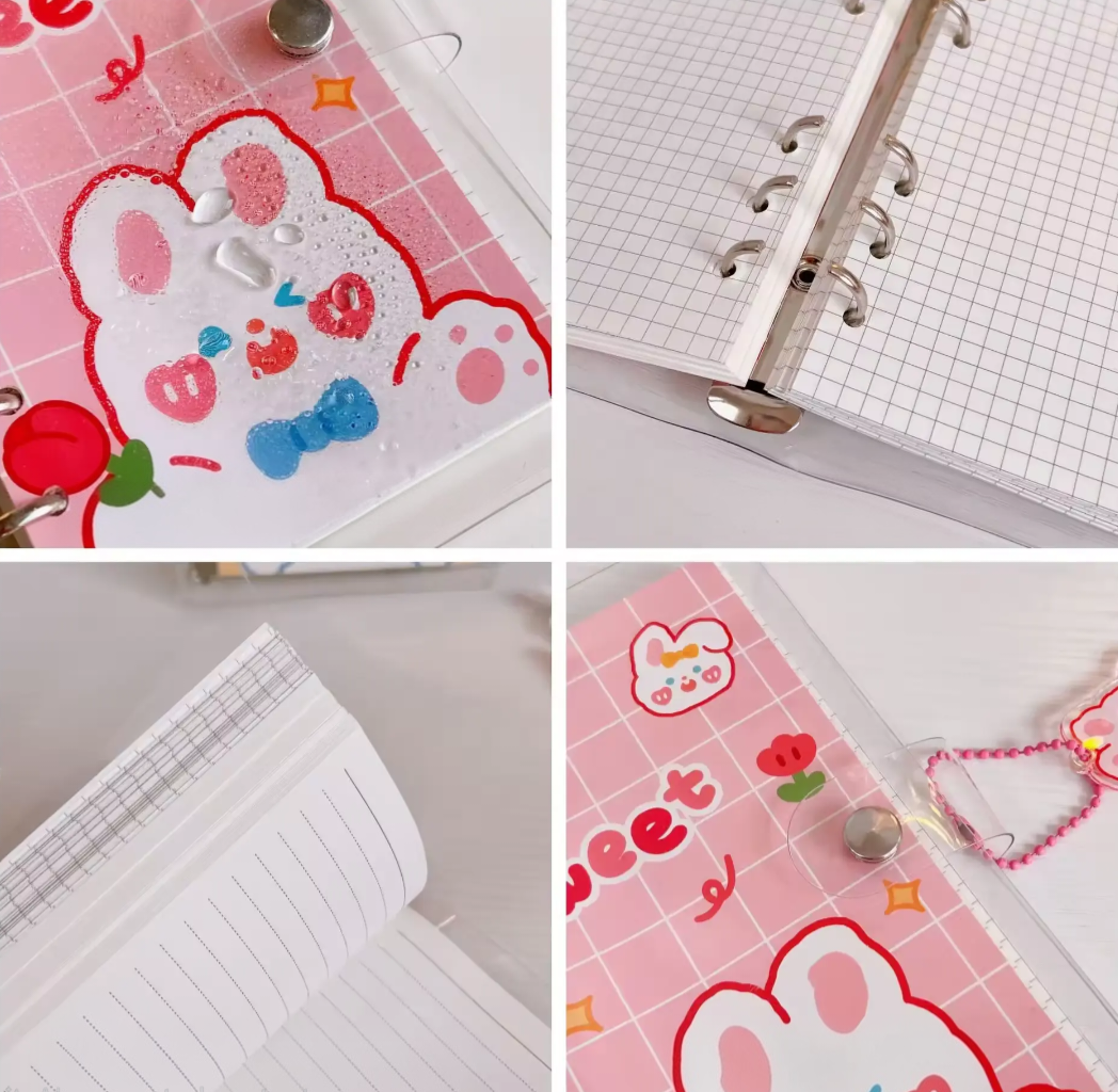 Rabbit Binder Notebook