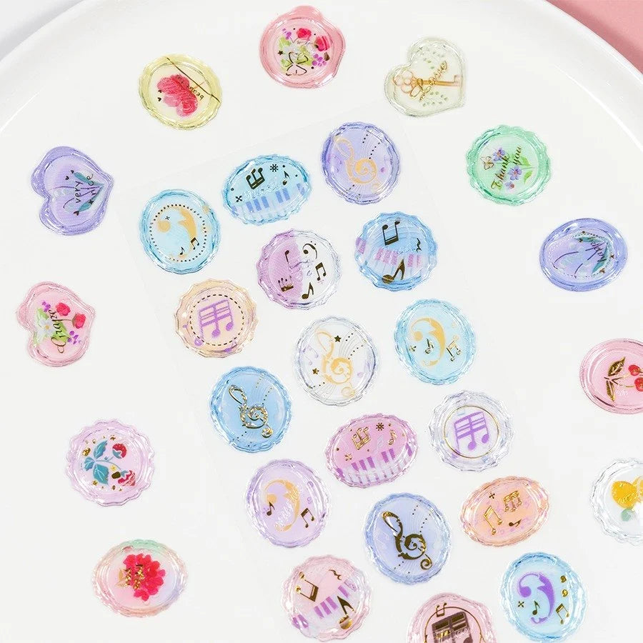 Aesthetic Wax Seal Stickers