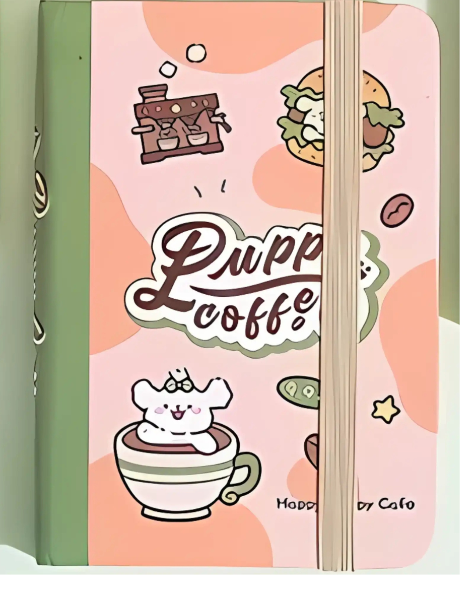 Puppy Coffee Notebook