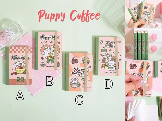 Puppy Coffee Notebook