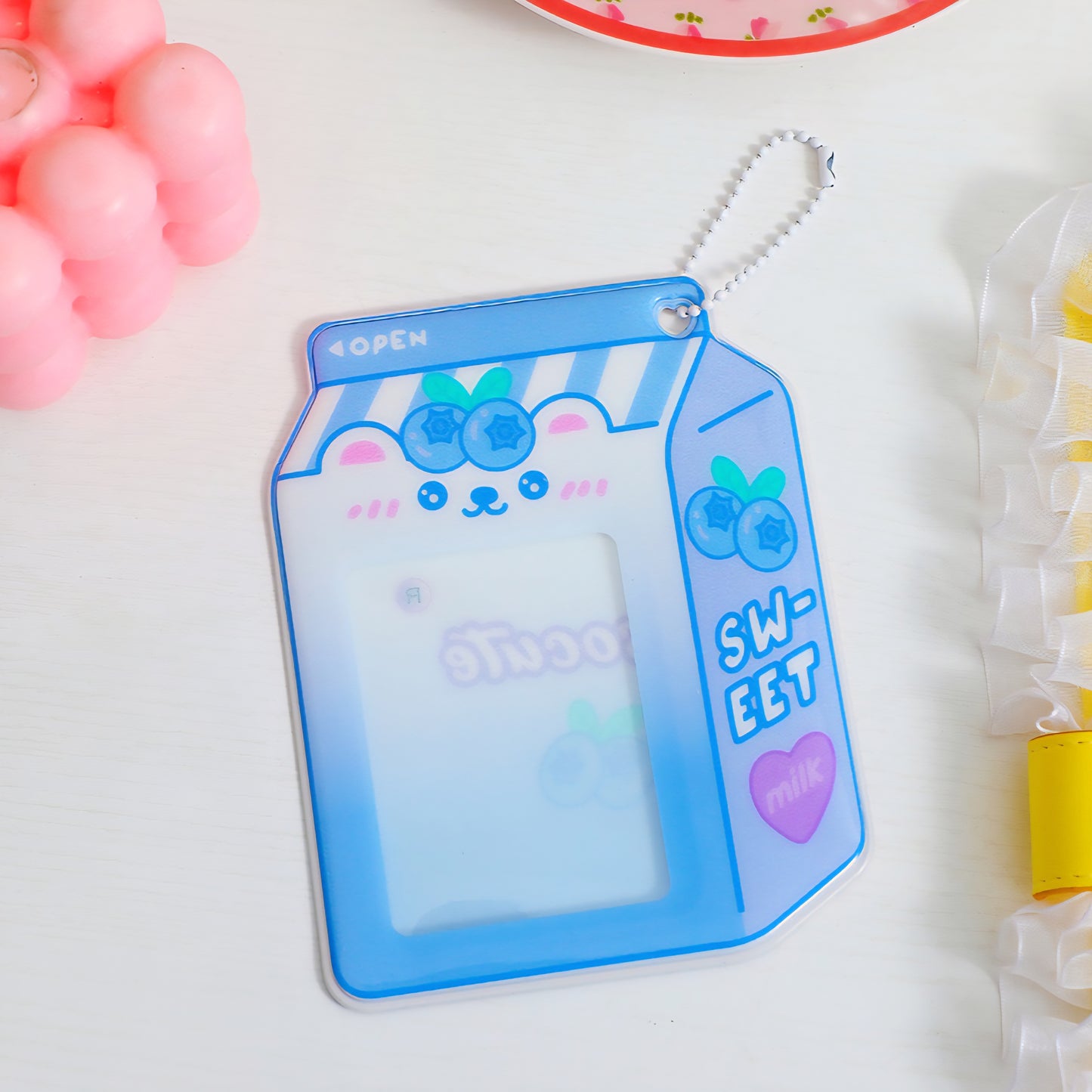 Milk Carton Photo / ID Card Holder