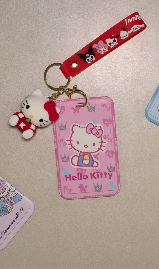 Hello Kitty Pink Photo Card / Card Holder