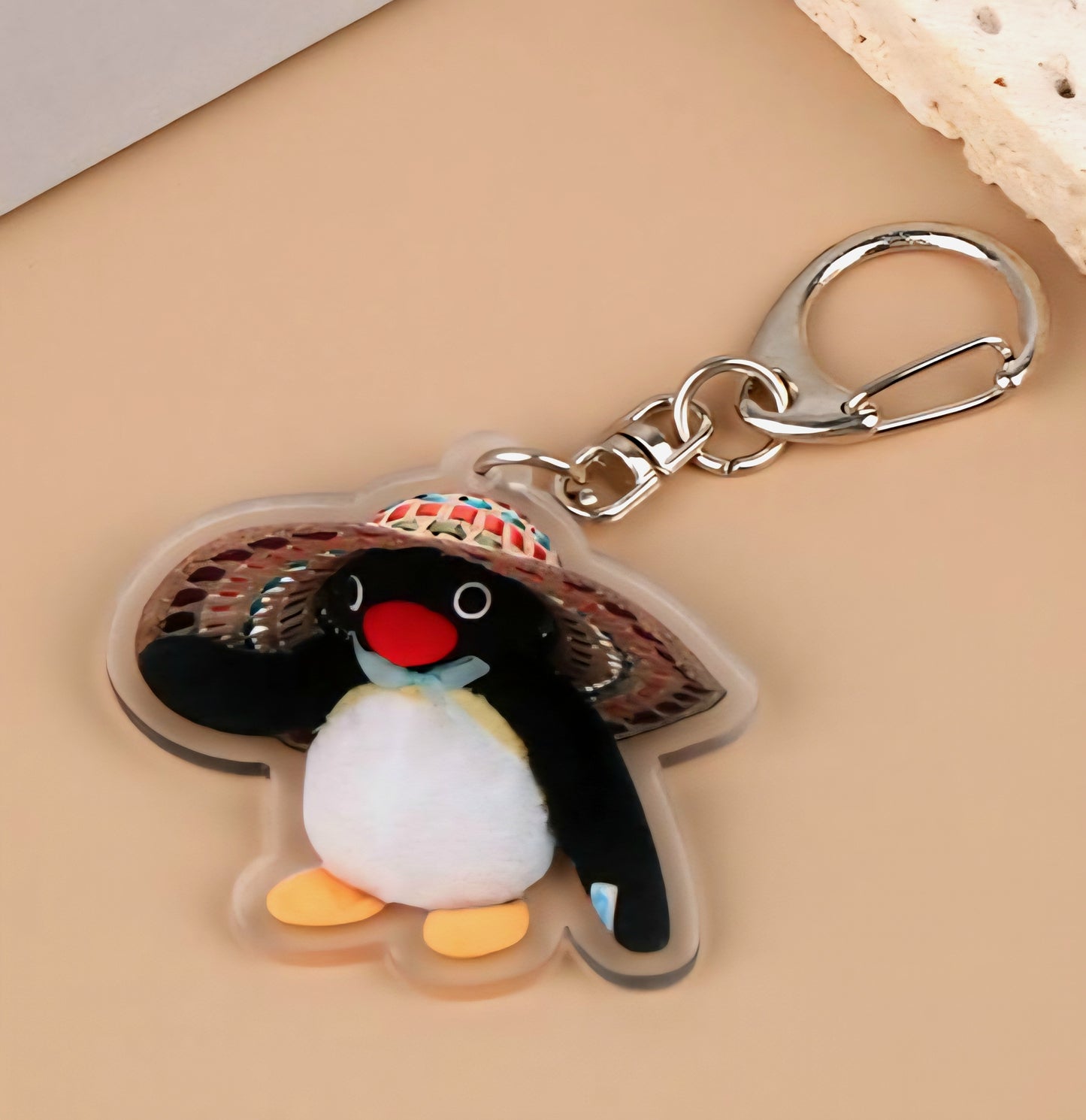 Pingu Acrylic Keychains