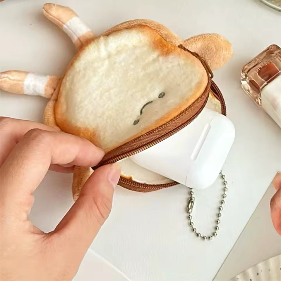 Butter Toast Coin Pouch