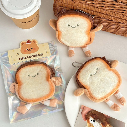 Butter Toast Coin Pouch