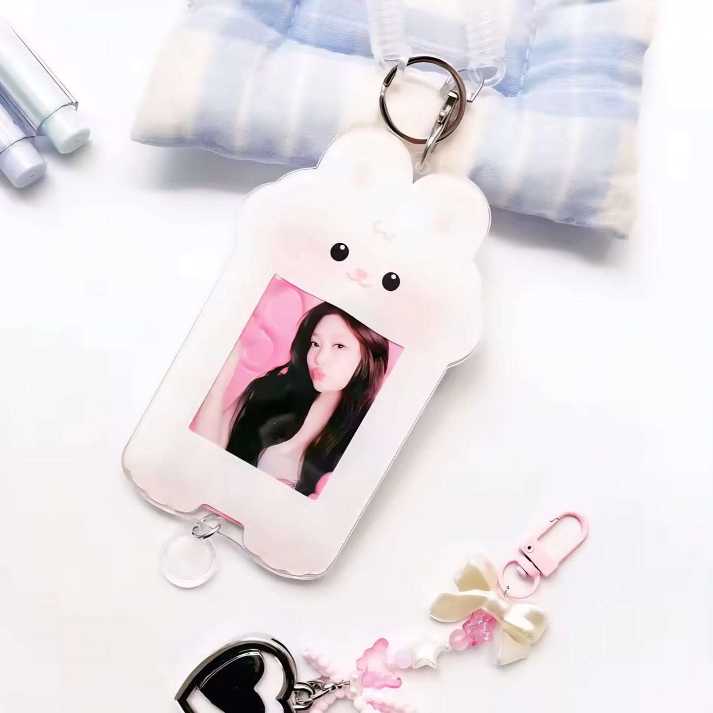 Animal Acrylic Photo Card Holder