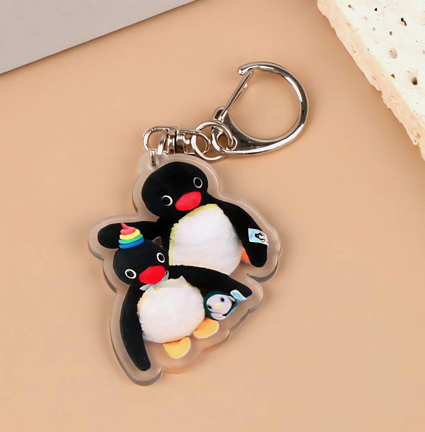 Pingu Acrylic Keychains