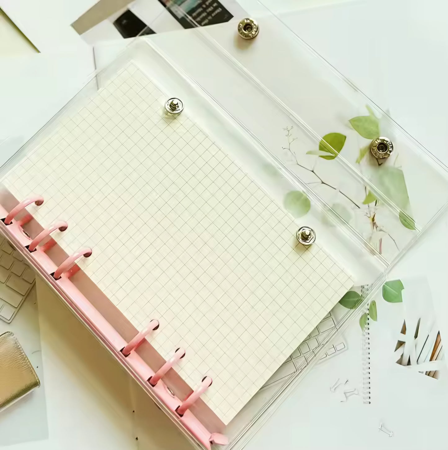Transparent Binder Journal