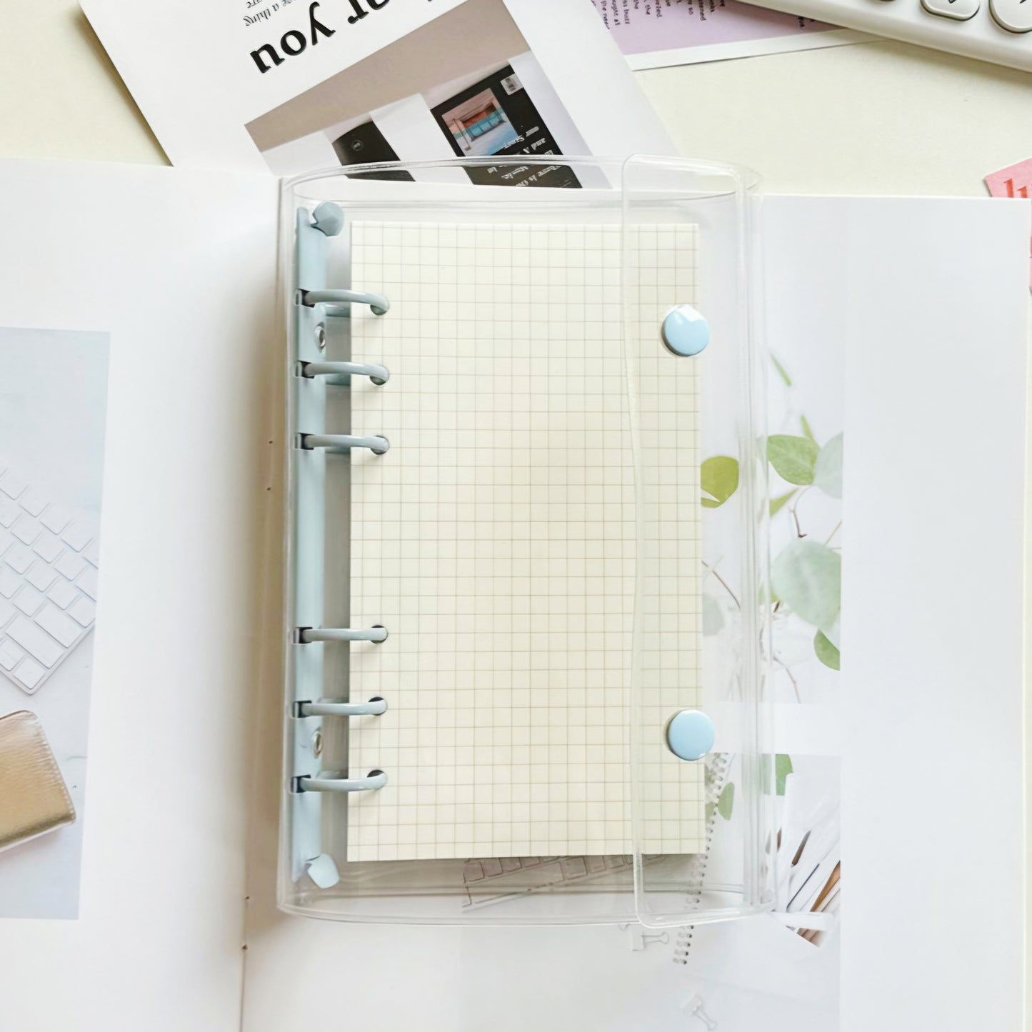 Transparent Binder Journal