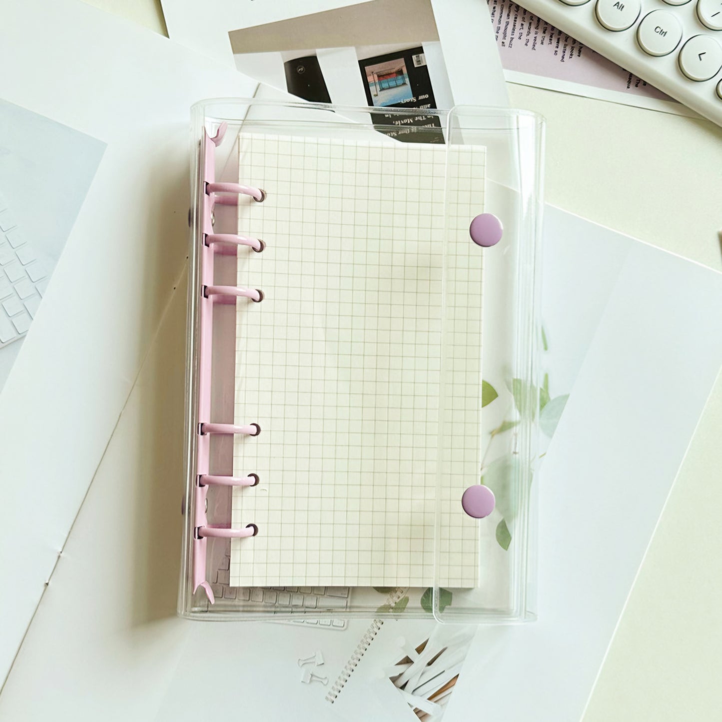 Transparent Binder Journal