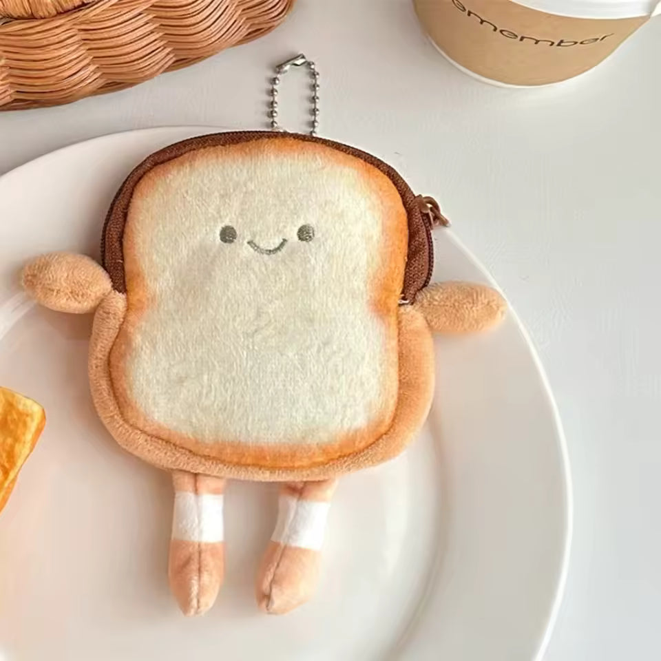 Butter Toast Coin Pouch