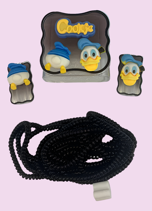 Donald Duck Charger Case with Charms