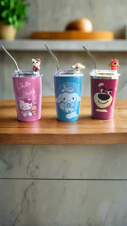 Cartoon Metal Tumbler (450ml)