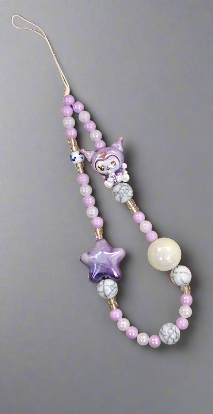 Kawaii Thread Phone Charm