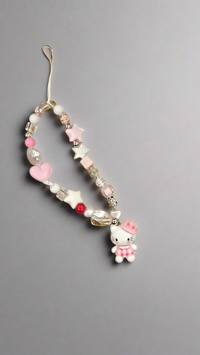 Kawaii Thread Phone Charm
