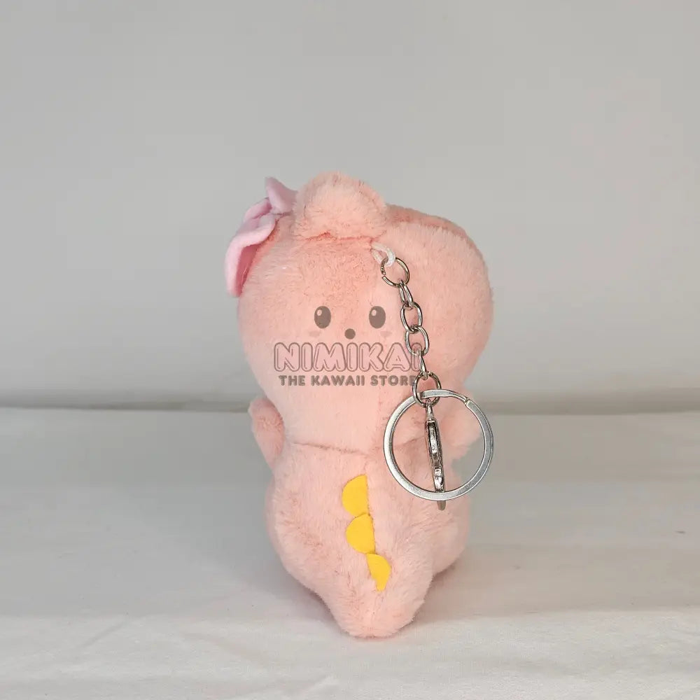 Hello Kitty In Dinosaur Onesie Plush Keychain