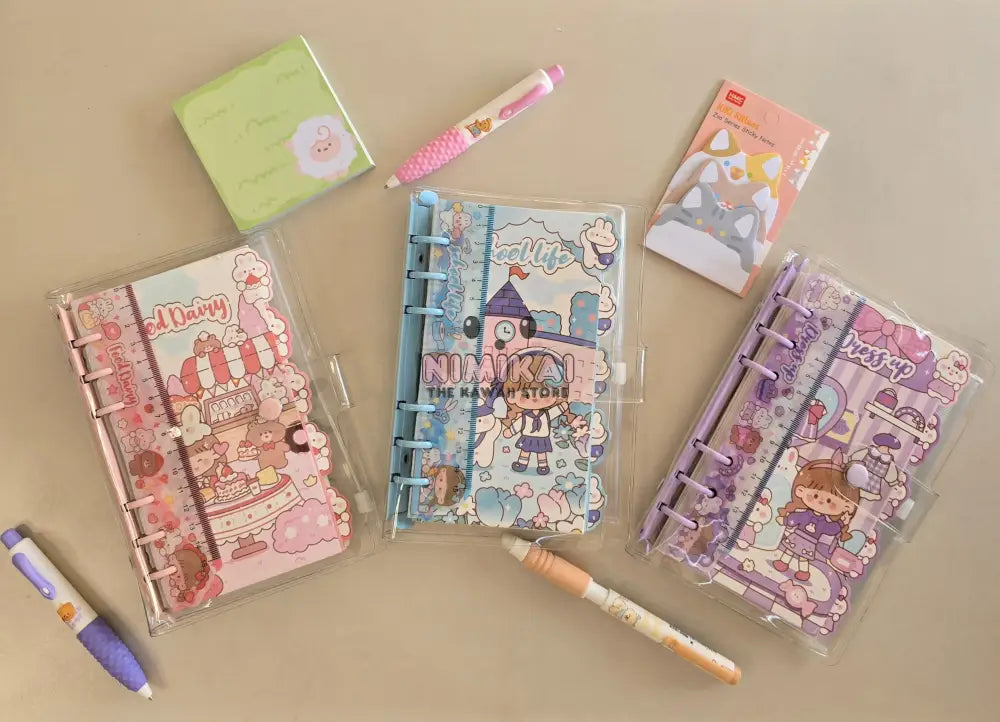 Kawaii Binder Diary Stationery