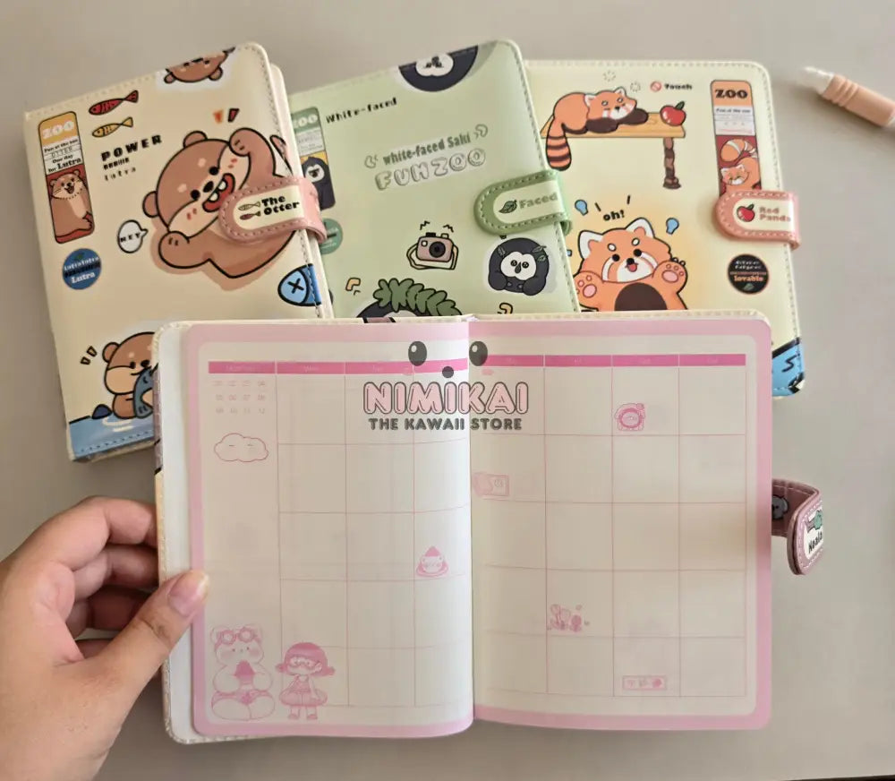 Kawaii Undated Planner Stationery