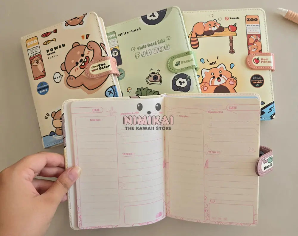 Kawaii Undated Planner Stationery