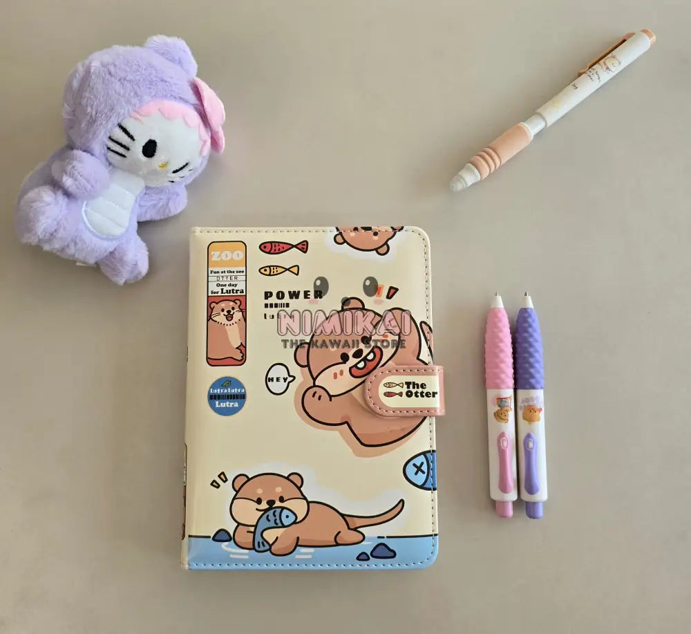Kawaii Undated Planner The Otter Stationery