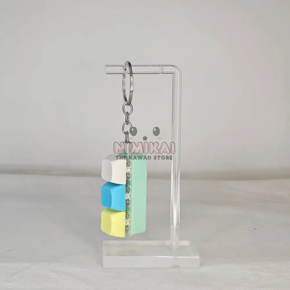 Keyboard Fidget Keychain - 3 Keys