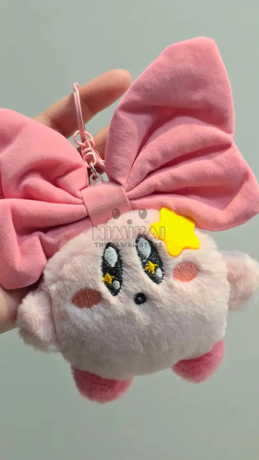 Kirby Plush Charm Keychain Keychain