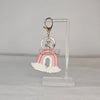 Pastel Macrame Keychain