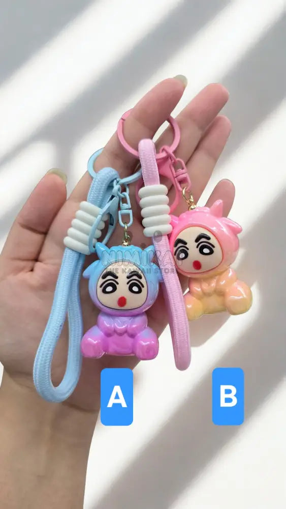 Pastel Shinchan Charm - Keychain