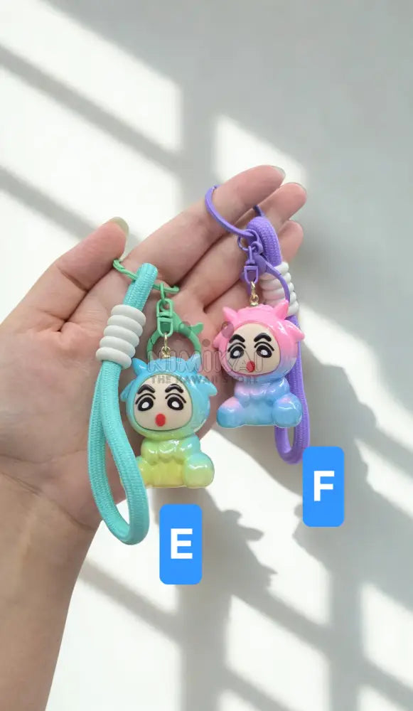 Pastel Shinchan Charm - Keychain