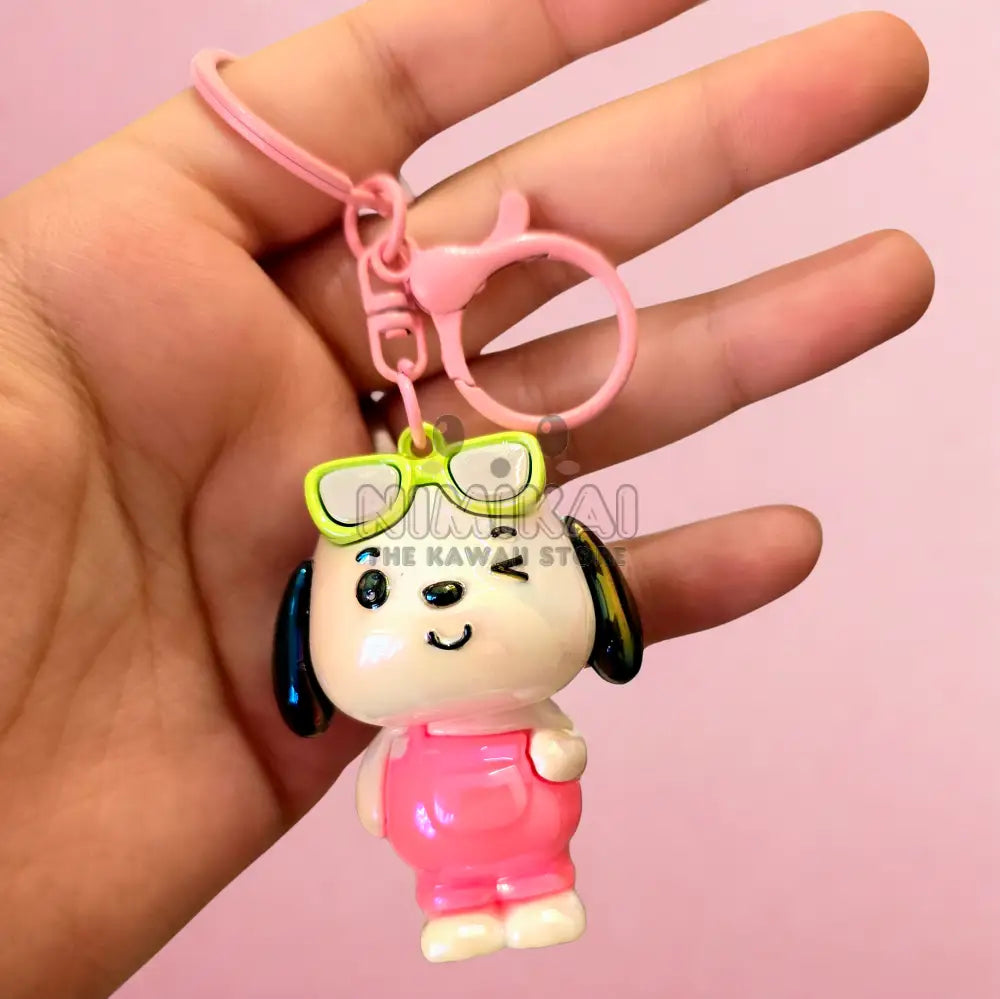 Pochacco Holographic Keychain Keychain