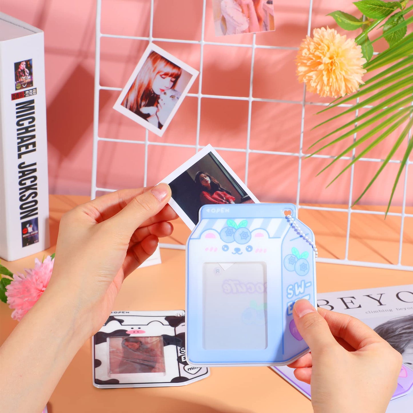 Milk Carton Photo / ID Card Holder