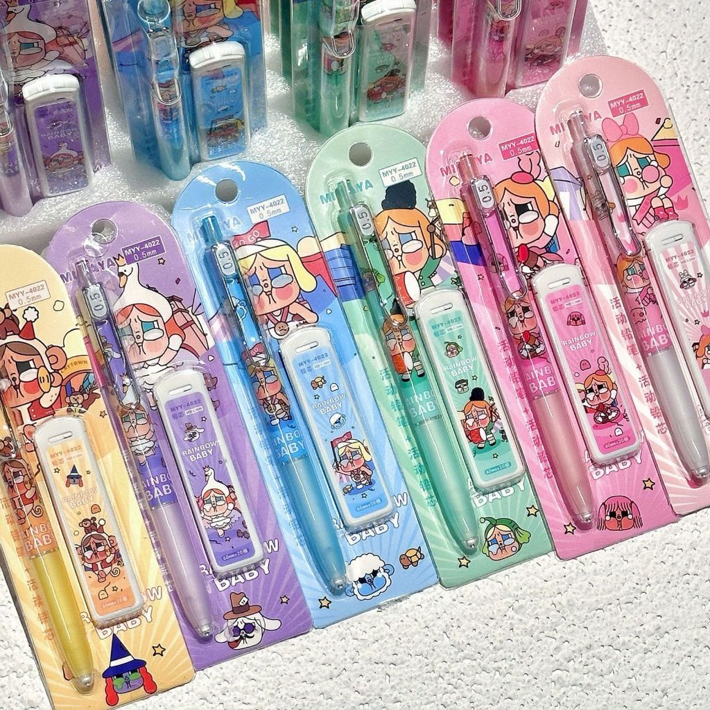 Cry Baby Girl Mechanical Pencil Set