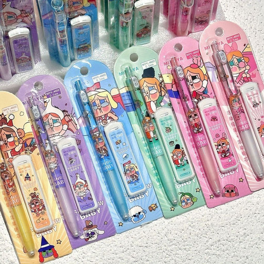 Cry Baby Girl Mechanical Pencil Set