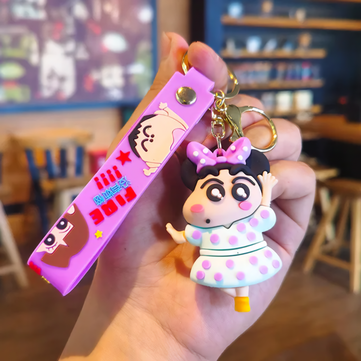 Shinchan Cosplay Keychain