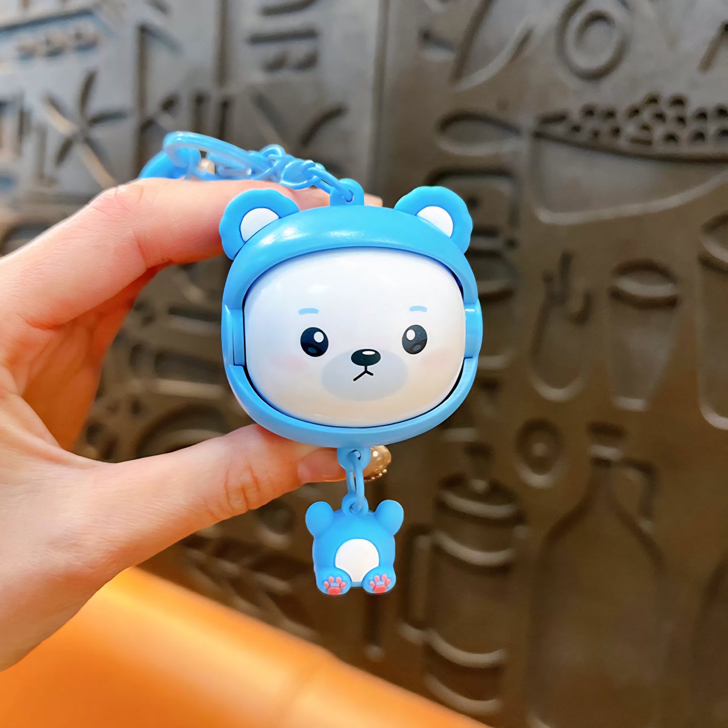 Animal Face Changing Keychain