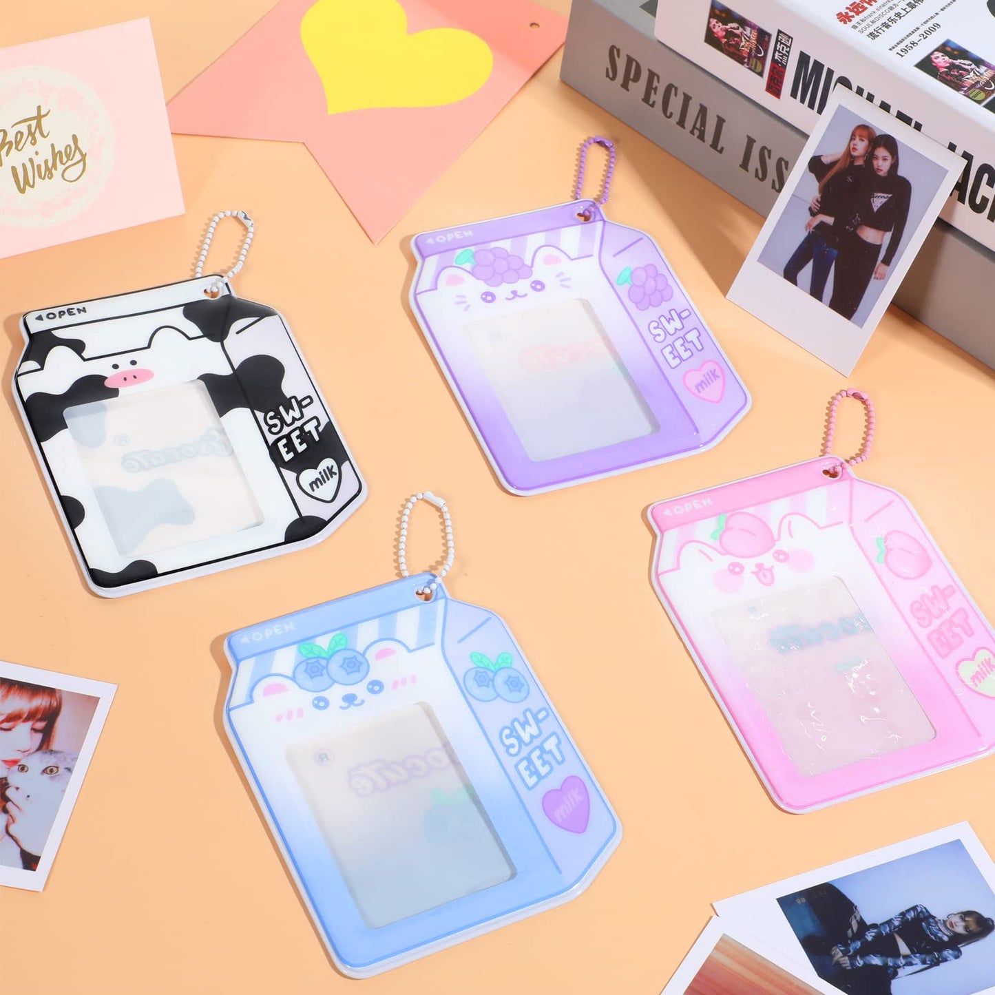 Milk Carton Photo / ID Card Holder