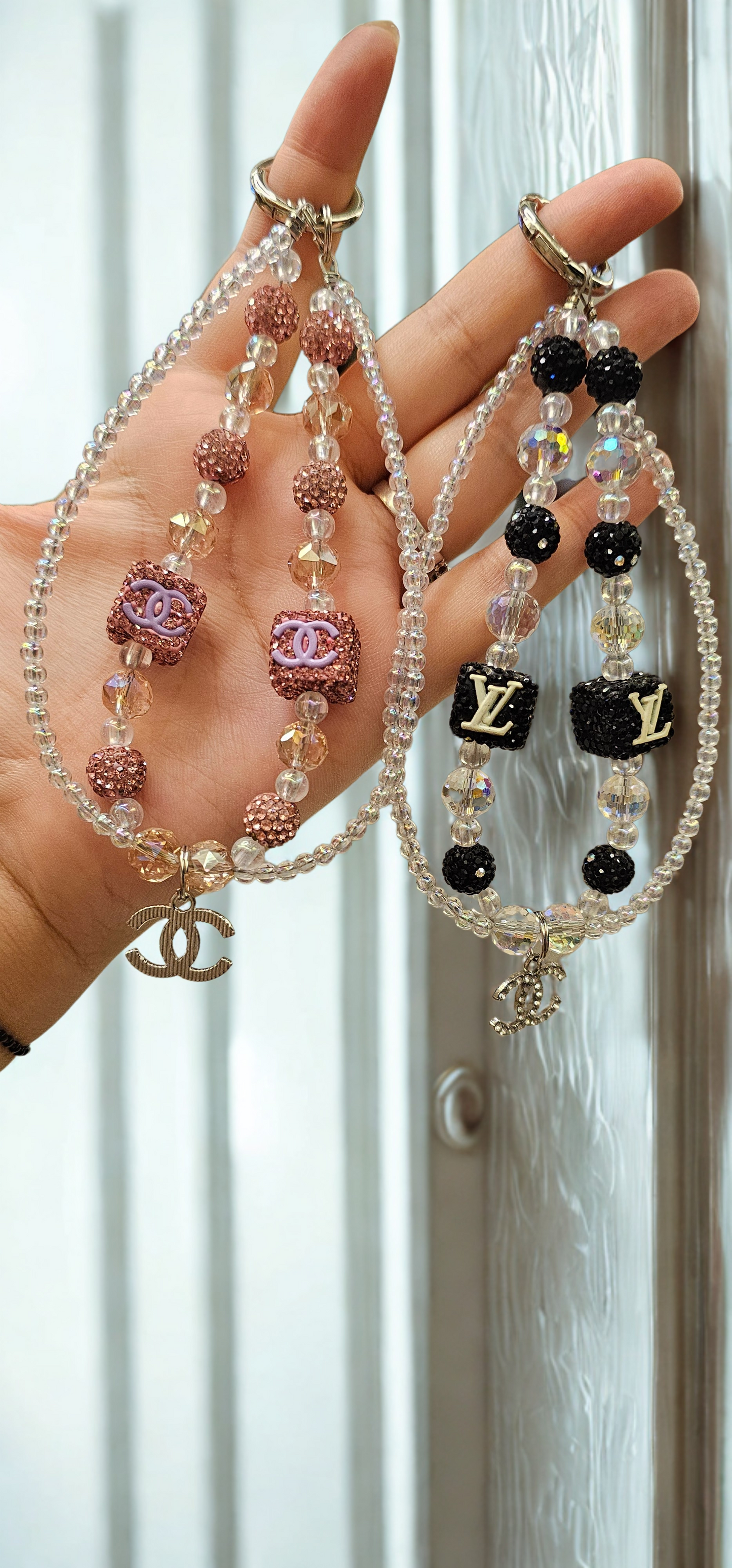 Paris Glam Phone Charm