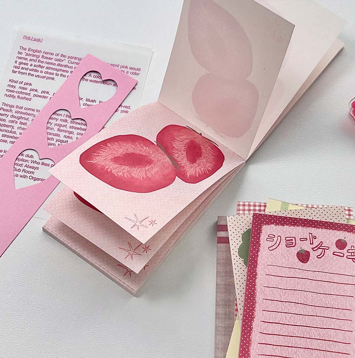 Pastel Illustrated Memo Pads