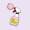 Idiot Repellent Enamel Pin