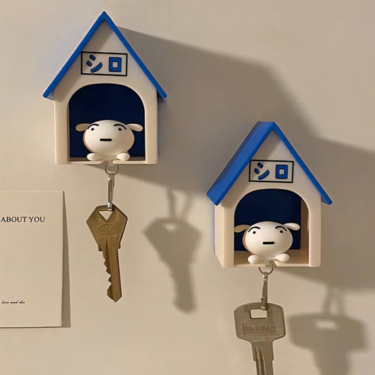 Mini House Key Holder and Keychain