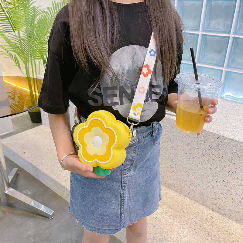 Cherry Blossom Silicone Bag