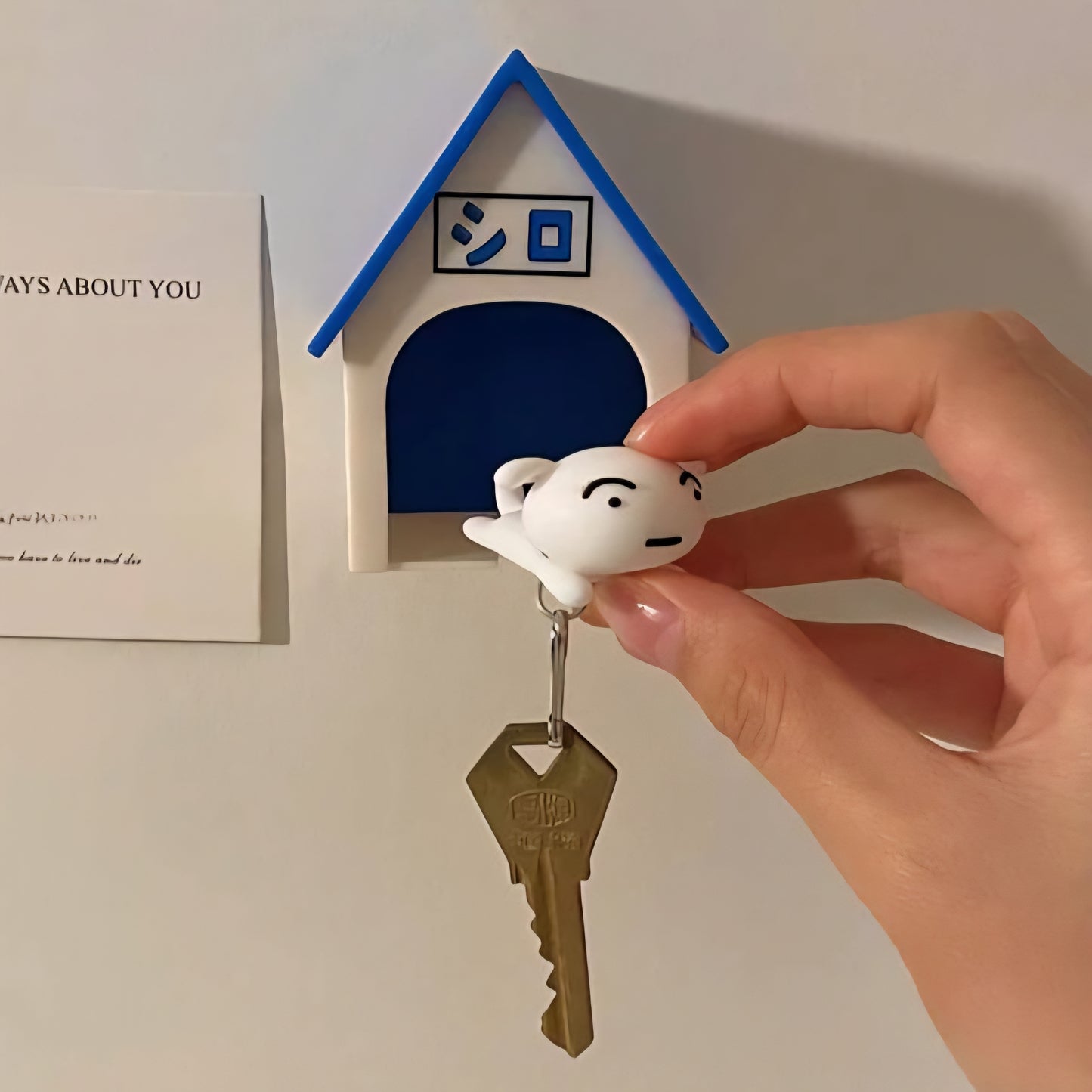 Mini House Key Holder and Keychain