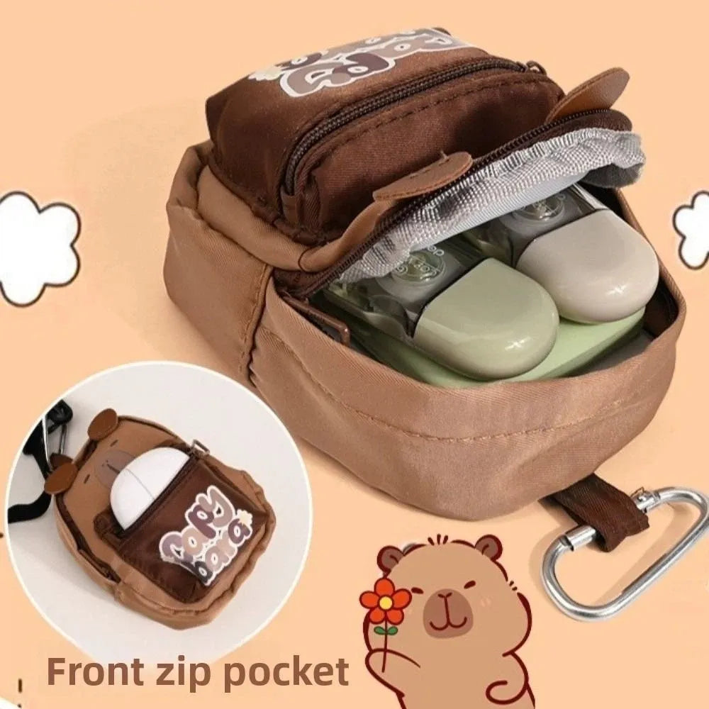 Mini Backpack Coin Pouch