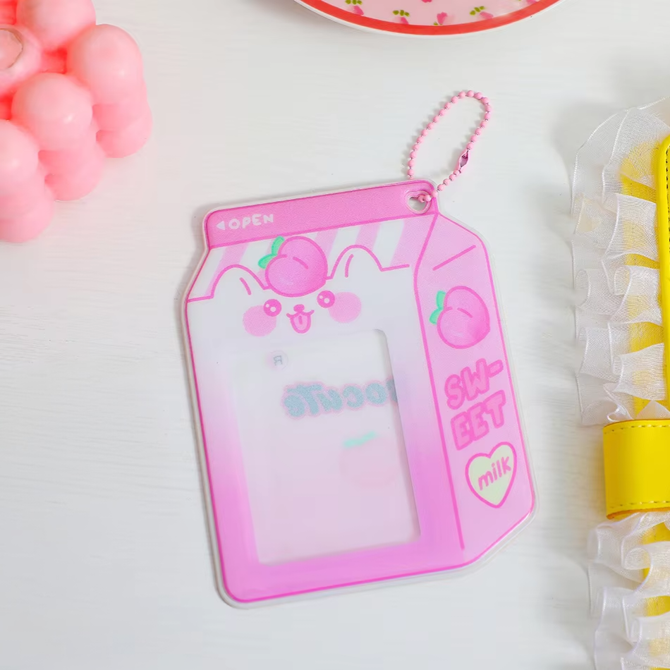 Milk Carton Photo / ID Card Holder