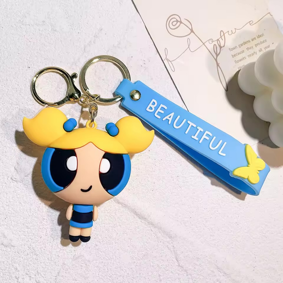 Powerpuff Girls Keychain