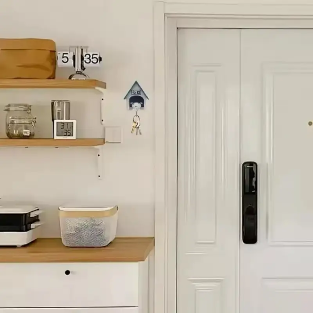Mini House Key Holder and Keychain