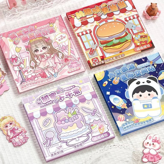 Kawaii Magnetic Sticker Book